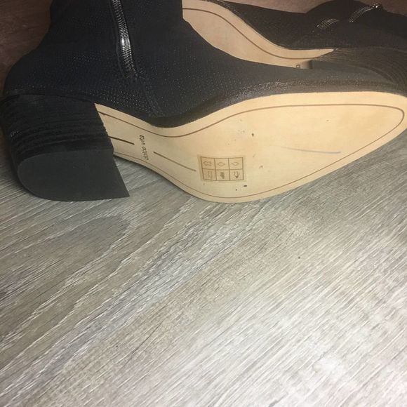 DOLCE VITA Asha Boot Black Nubuck Size 8 - Picture 9 of 9